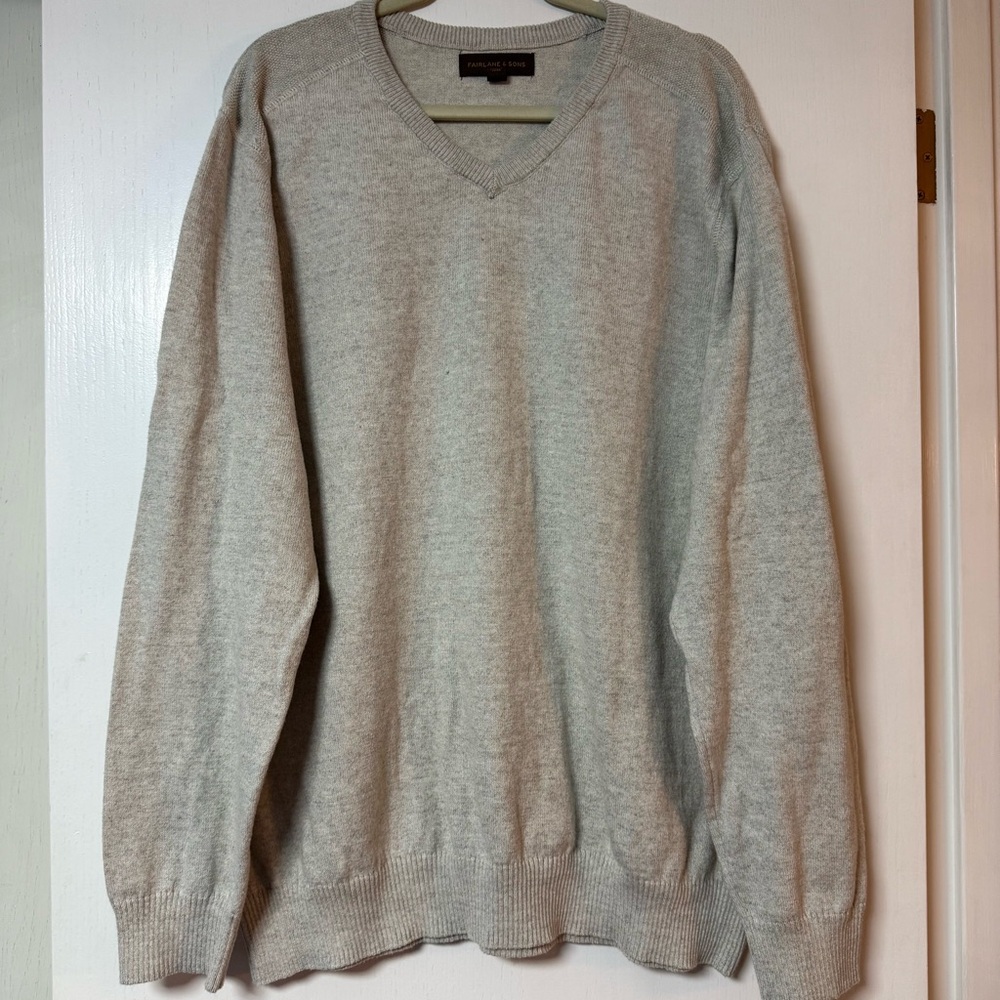 NWOT Men’s Fairlane & Sons Pullover Sweater